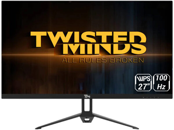 مانیتور 27 اینچ گیمینگ تویستد مایندز مدل Twisted Minds TM27FHD100IPS - Image 1