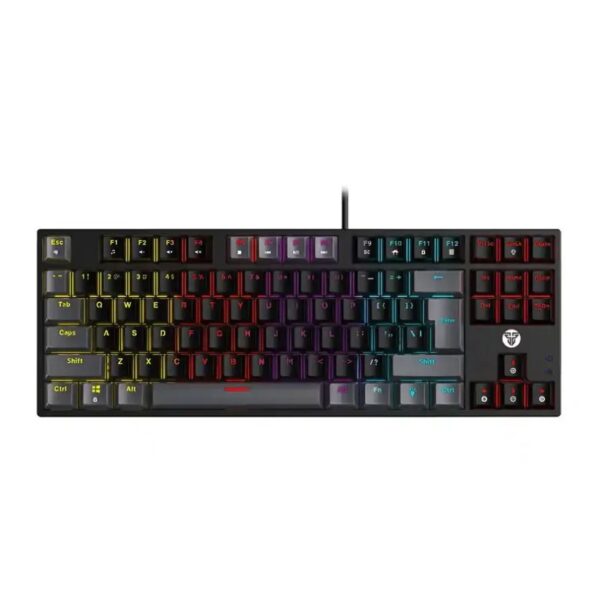 کیبورد باسیم گیمینگ فنتک مدل ATOM 87 MK876 V2 Red Switch - Image 1