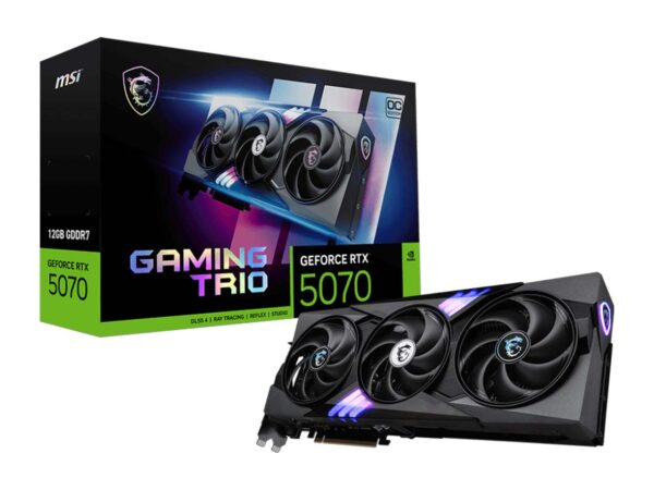 کارت گرافیک ام اس آی مدل GeForce RTX 5070 12G GAMING TRIO OC - Image 1