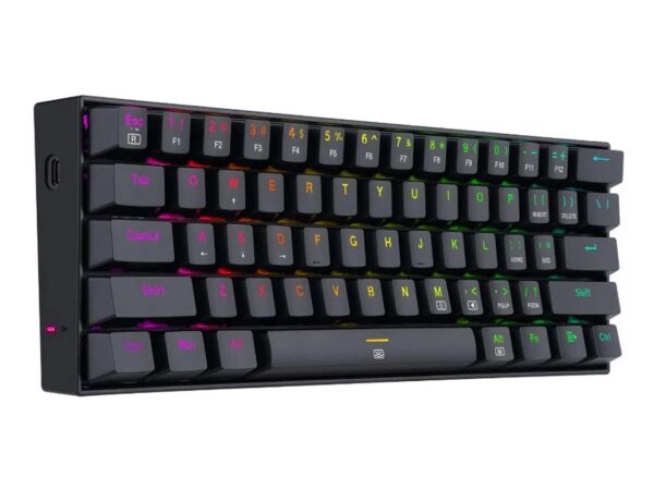 کیبورد مکانیکی ردراگون مدل Redragon Dragonborn K630 RGB سوئیچ قهوه‌ای - Image 3