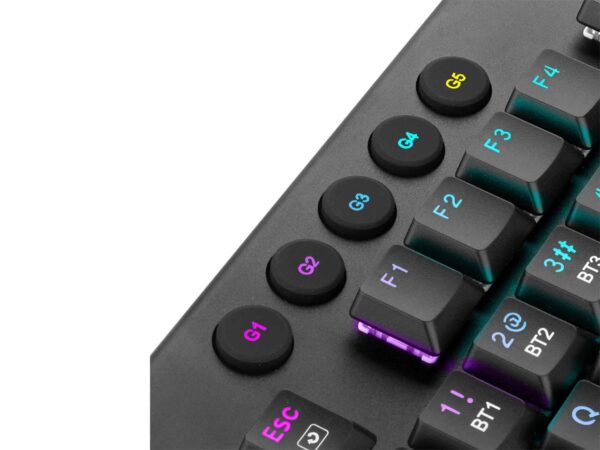 کیبورد مکانیکی ردراگون مدل Redragon Horus Pro K618 RGB سوئیچ قرمز - Image 2
