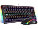 باندل ماوس گیمینگ و کیبورد مکانیکی ردراگون مدل Redragon K552-RGB-BA