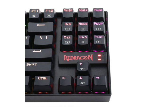 کیبورد مکانیکی ردراگون مدل Redragon Kumara K552 RGB ‌Black سوئیچ قرمز - Image 2