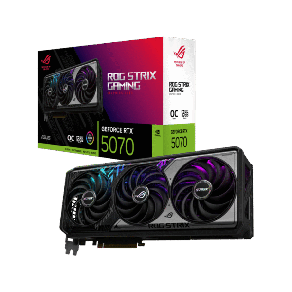 کارت گرافیک ایسوس ROG Strix GeForce RTX5070 12GB GDDR7 OC Edition - Image 1