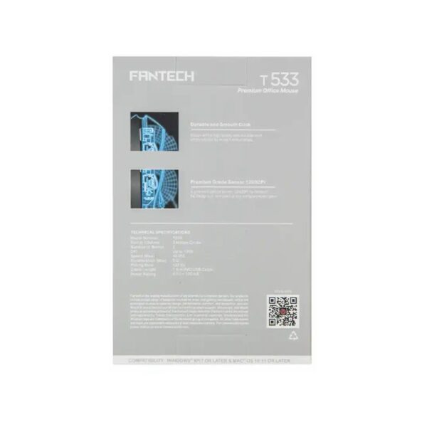 موس فنتک مدل T533 - Image 3