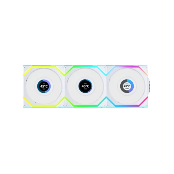 فن کیس لیان لی UNI FAN SL Wireless 120 WHITE بسته 3 عددی - Image 1