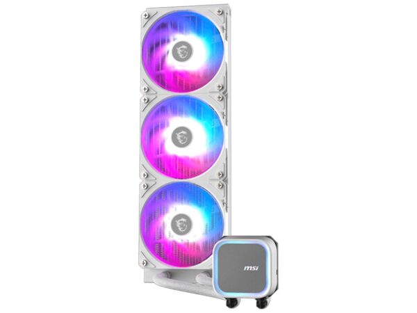 خنک کننده مایع پردازنده ام اس آی مدل MAG CORELIQUID A13 360 ARGB سفید - Image 1