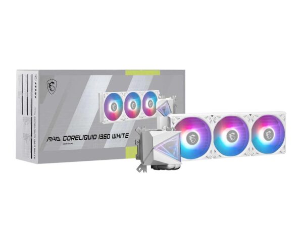 خنک کننده مایع پردازنده ام اس آی مدل MAG CORELIQUID I360 سفید - Image 1