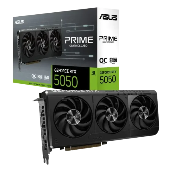 کارت گرافیک ایسوس Prime GeForce RTX5050 8GB GDDR6 OC Edition - Image 1