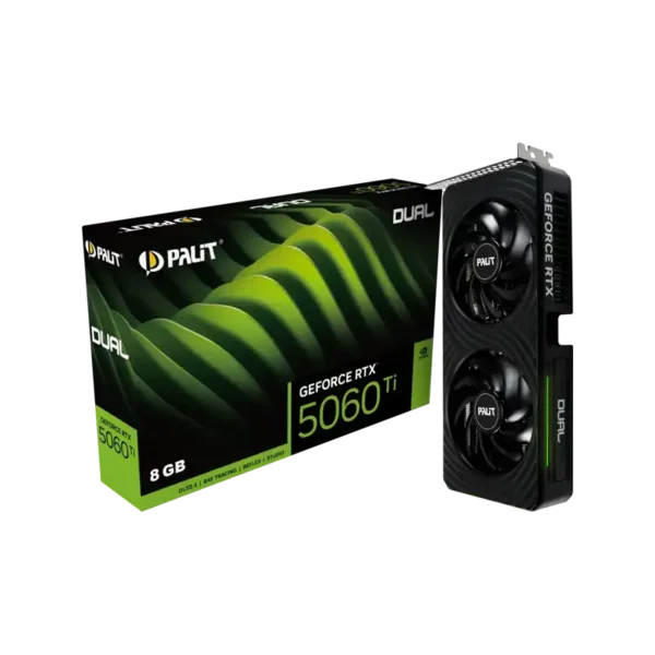 کارت گرافیک پالیت GeForce RTX5060 Ti Dual 8GB GDDR7 - Image 1