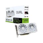 کارت گرافیک ایسوس Dual GeForce RTX5060 Ti 16GB GDDR7 White OC Edition GDDR7 آکبند با گارانتی - Image 3