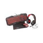 باندل گیمینگ هدست و کیبورد و موس و موس پد تراست GXT 788RW - Image 2