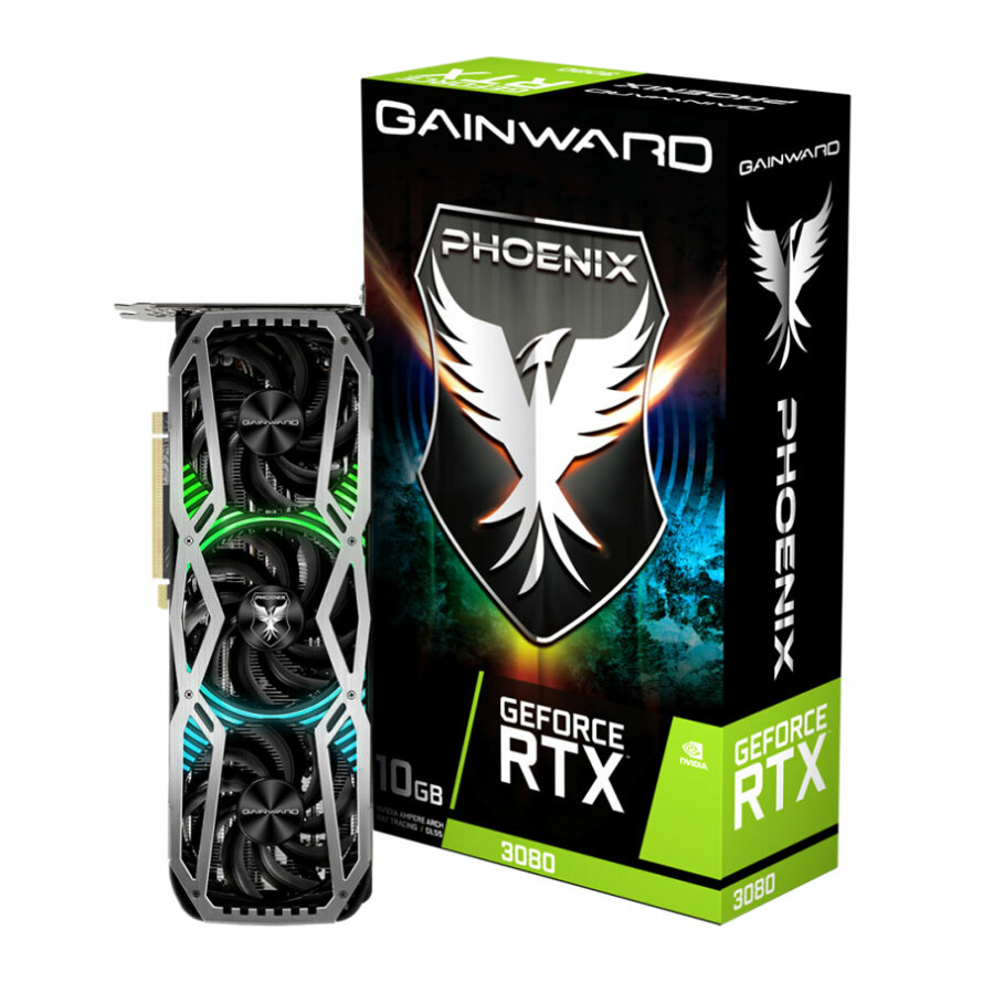 Gainward20GeForce20RTX20308020Phoenix.jpg کارت گرافیک Gainward GeForce RTX 3080 Phoenix - Image 1