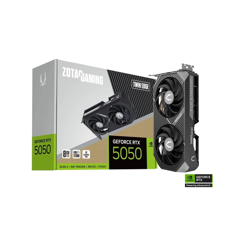 GeForce RTX5050 Twin Edge 8GB GDDR6 کارت گرافیک زوتاک GeForce RTX5050 Twin Edge 8GB GDDR6 - Image 1