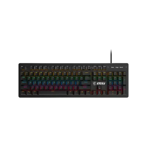 کیبورد مکانیکال گیمینگ ام اس آی FORGE GK300 سوئیچ آبی - Image 2