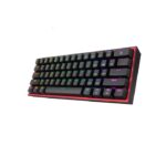 کیبورد گیمینگ ردراگون Fizz K617 RGB سوئیچ قرمز