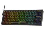 کیبورد مکانیکی ردراگون مدل Redragon Fizz K617CTB RGB مشکی - Image 2