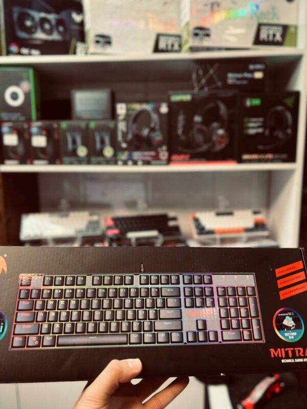 کیبورد ردراگون مدل MITRA K551 RGB سوئیچ آبی - Image 4