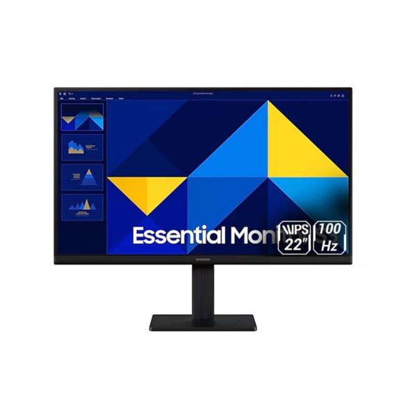 مانیتور سامسونگ مدلEssential Monitor S3 S30GD LS22D300GAMXUE سایز 22 اینچ - Image 2