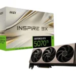 کارت گرافیک ام اس آی مدل GeForce RTX 5070 Ti 16G INSPIRE 3X OC