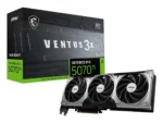 کارت گرافیک ام اس آی مدل GeForce RTX 5070 Ti 16G VENTUS 3X OC