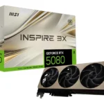 کارت گرافیک ام اس آی مدل MSI GeForce RTX 5080 16G INSPIRE 3X OC