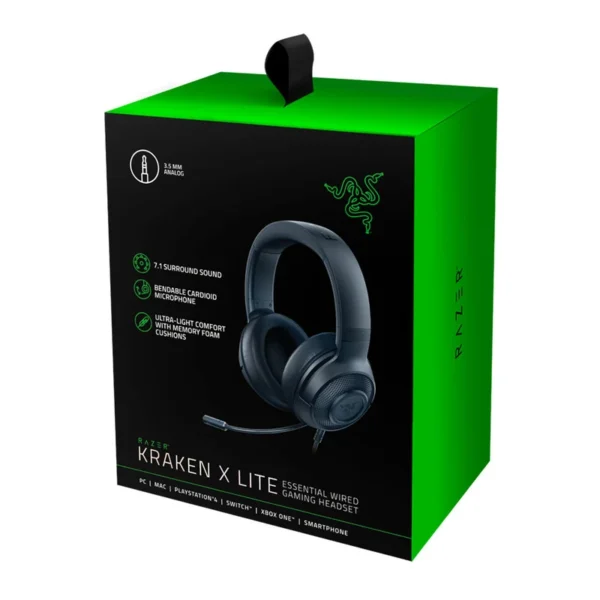 هدست razer kraken x lite essential - Image 3