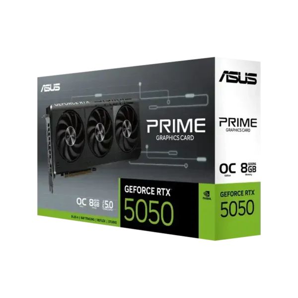 کارت گرافیک ایسوس Prime GeForce RTX5050 8GB GDDR6 OC Edition آکبند با گارانتی - Image 2