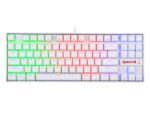 کیبورد مکانیکی ردراگون مدل Redragon Kumara K552 RGB White سوئیچ قرمز